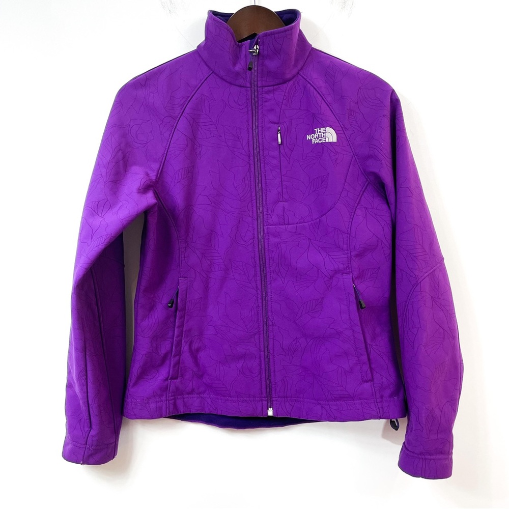 The North Face AMVX Purple Windproof & Waterproof Apex Bionic Jacket